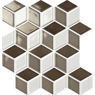 3d Diamond Shaped Mosaic Tiles
