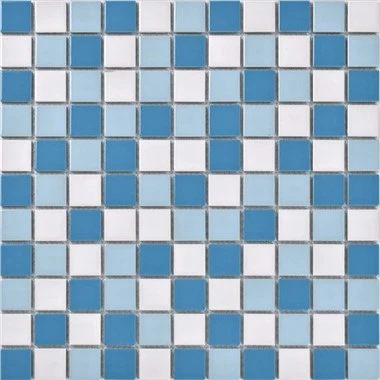 Blue Mosaic Pool Tile