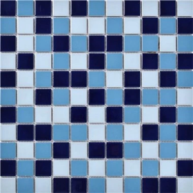 Flower Mosaic Pool Tile