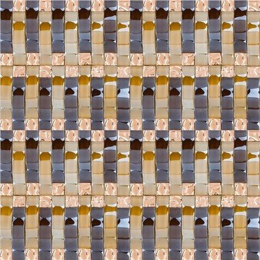 Glass Mosaic Kitchen Wall Tiles