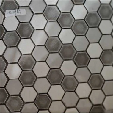 Small Hexagon Mosaic Tiles