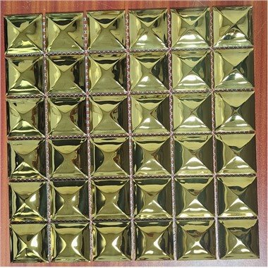 Stainless Steel Mosaic Backsplash