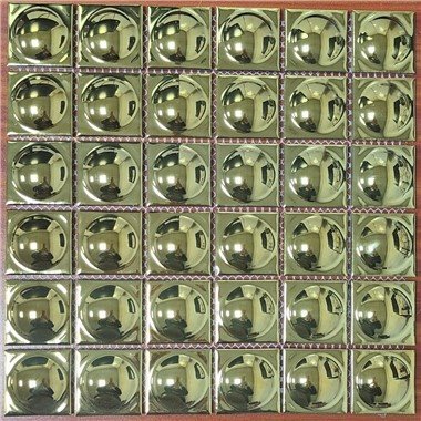 Stainless Steel Mosaic Tile Backsplash